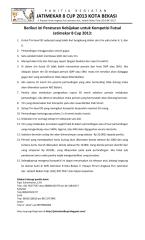 berikut ini peraturan kebijakan untuk kompetisi futsal jatimekar 8 cup 2013.pdf