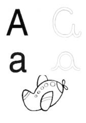 ALFABETO ILUSTRADO PARA PINTAR - com 4 tipos de letras.doc