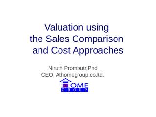 RE4-Valuation_Using_the_Sales_Comparision_and_Cost_Approaches.ppt